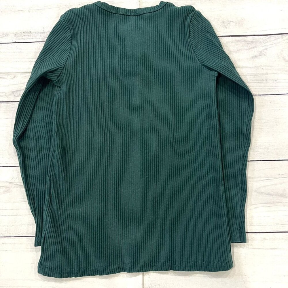 Coco Blanc Green Ribbed PJ's - Picture 11 of 11
